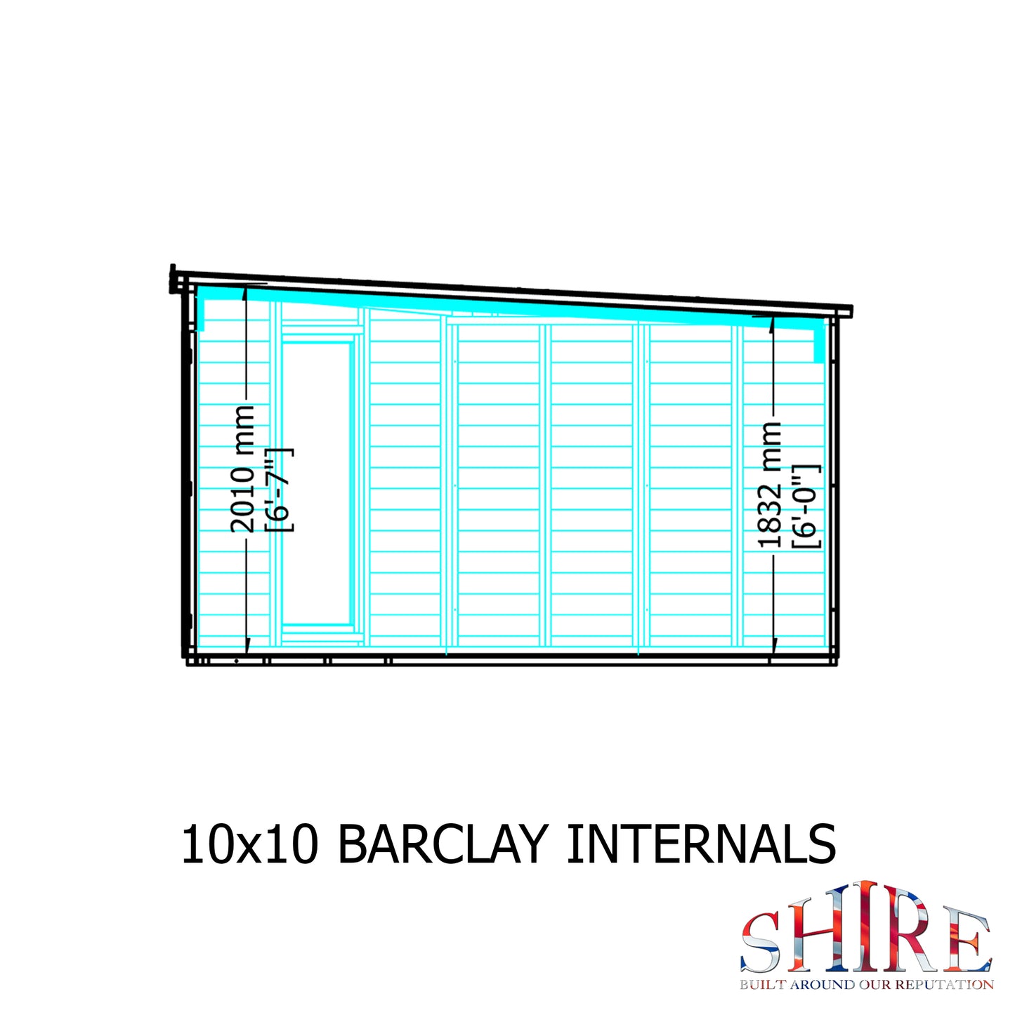 Shire Barclay 10' x 10' Summer House