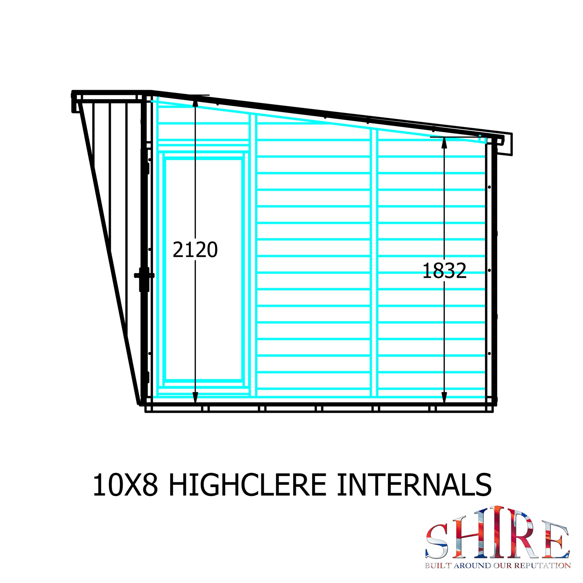 Shire Highclere 10' x 8' Summer House