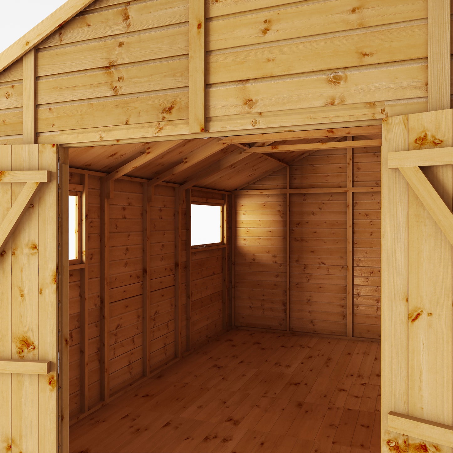 Mercia 14 x 10 Premium Shiplap Apex Workshop Shed