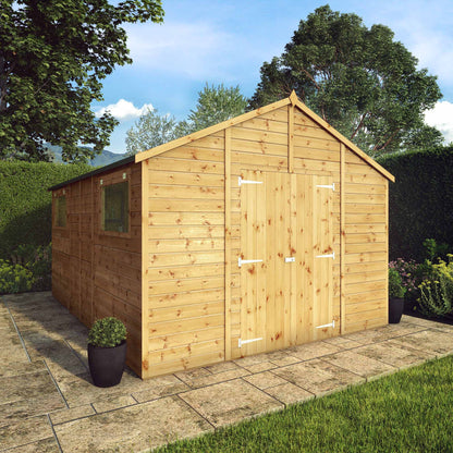 Mercia 14 x 10 Premium Shiplap Apex Workshop Shed