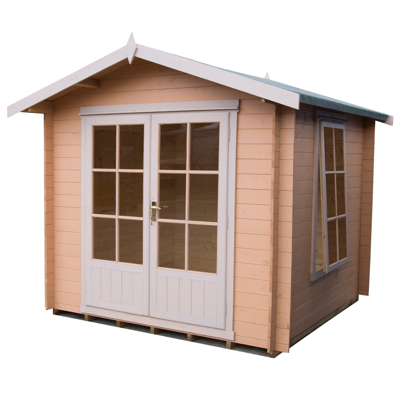 Shire Barnsdale Single Doorale 7' x 7' ft 19mm Log Cabin