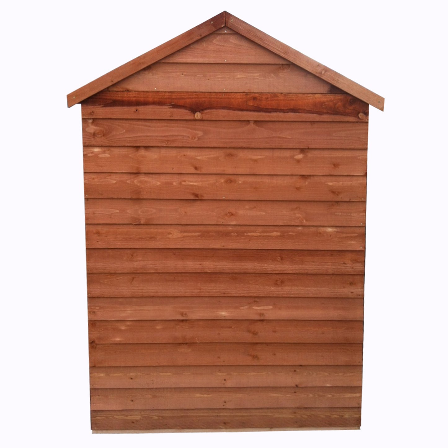 Shire Overlap Double Door 4x3 ft Dip Treated Wooden Garden Shed