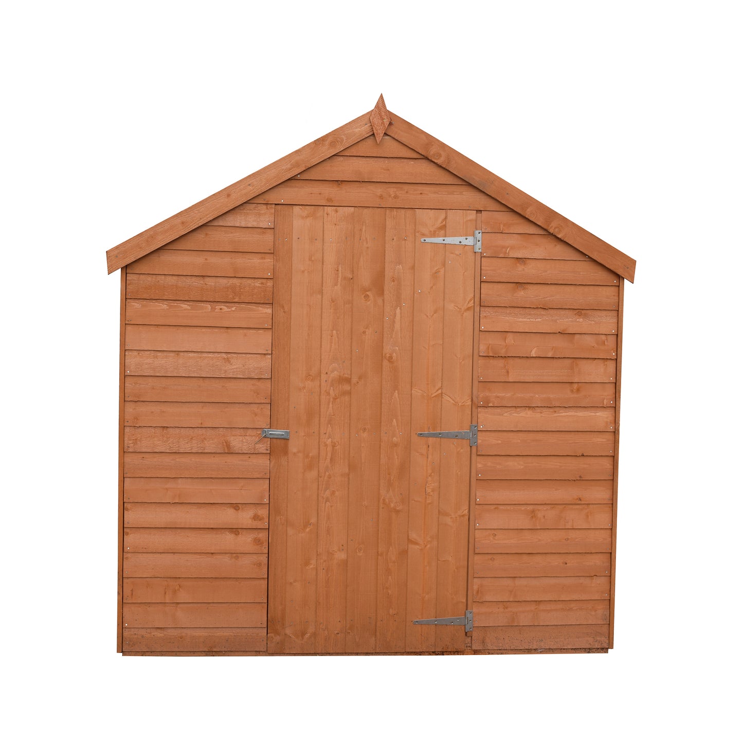 Shire Overlap 7' x 5' Single Door Value Dip Treated Wooden Apex Garden Shed