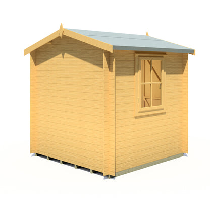 Shire Bradley 7' x 7' ft 19mm Log Cabin