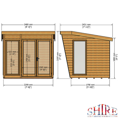 Shire Highclere 8' x 6' Summer House