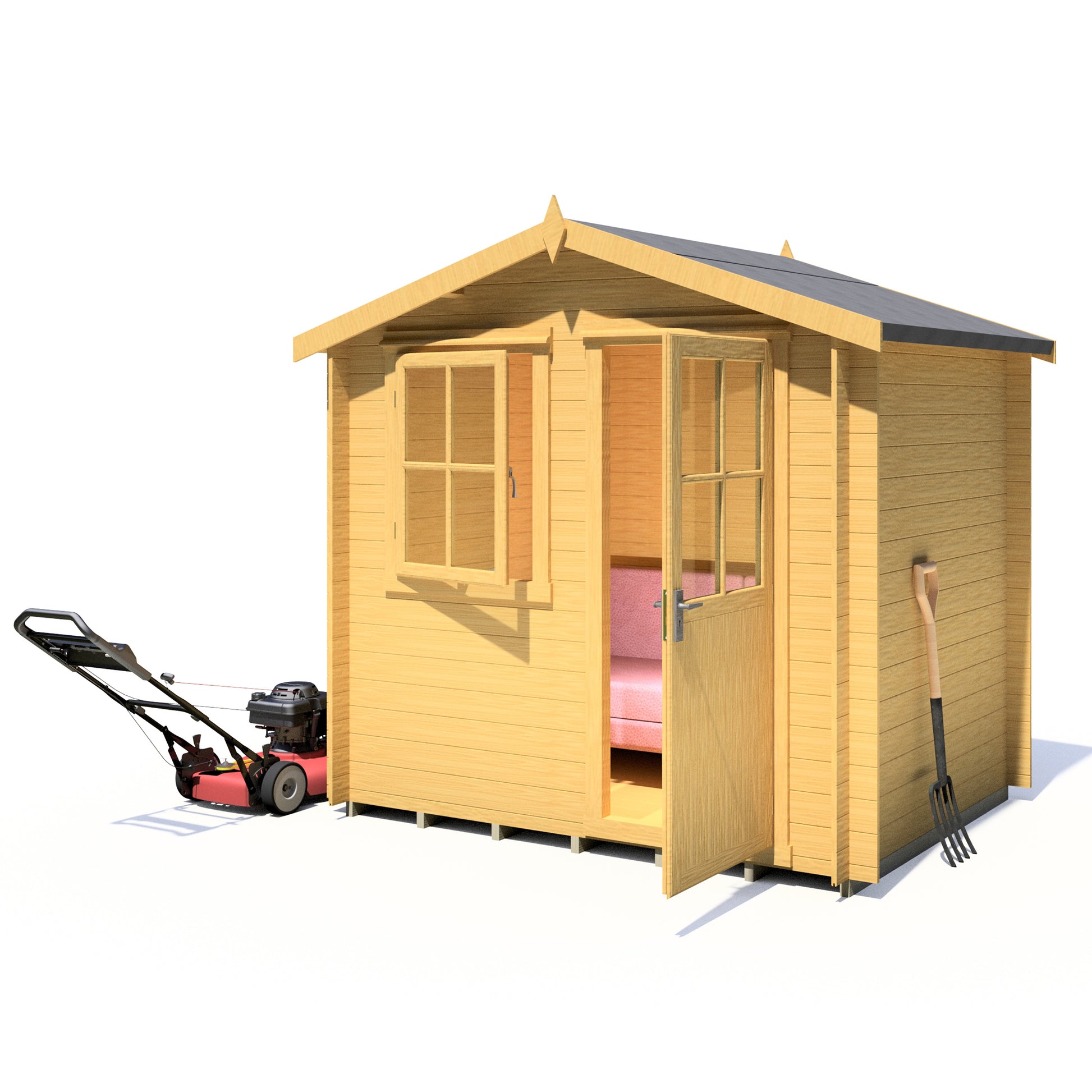 Shire Avesbury 8' x 8' ft 19mm Log Cabin