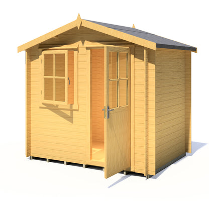 Shire Avesbury 8' x 8' ft 19mm Log Cabin