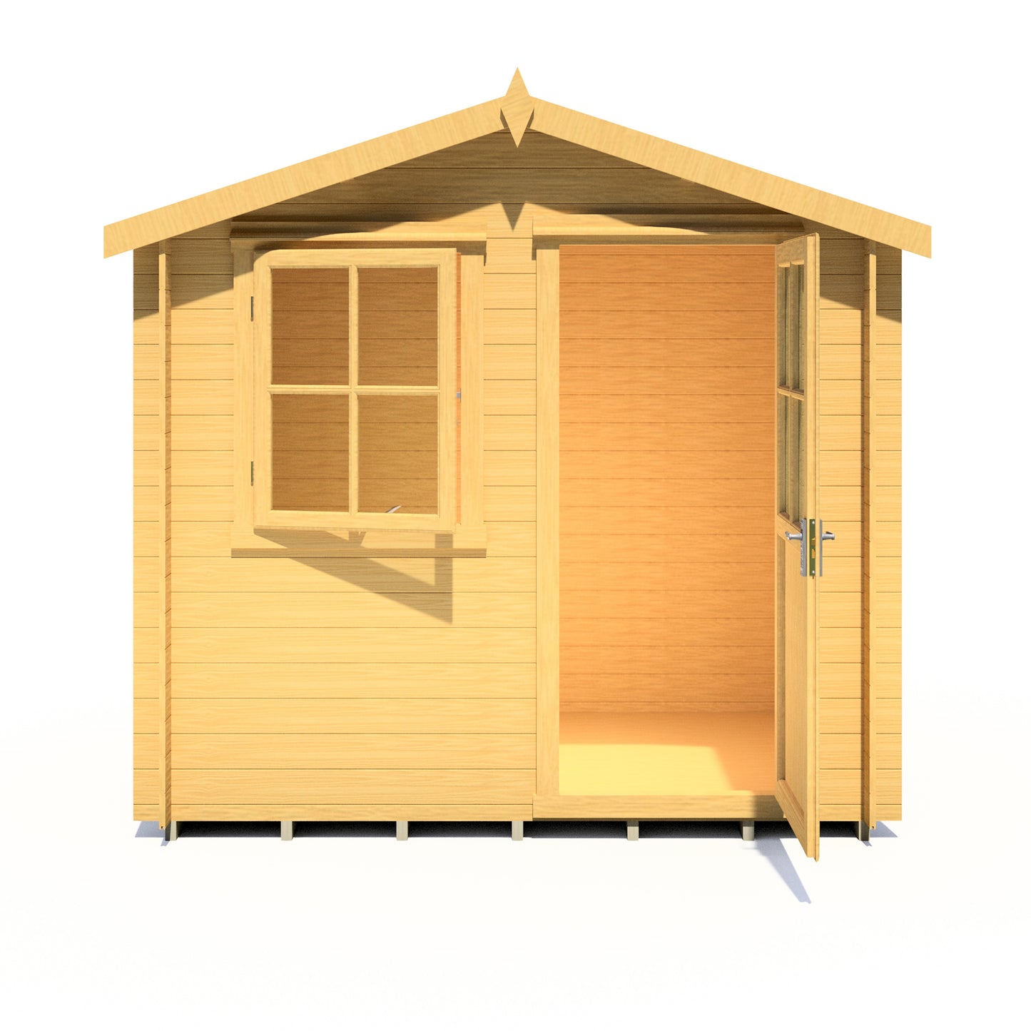 Shire Avesbury 8' x 8' ft 19mm Log Cabin