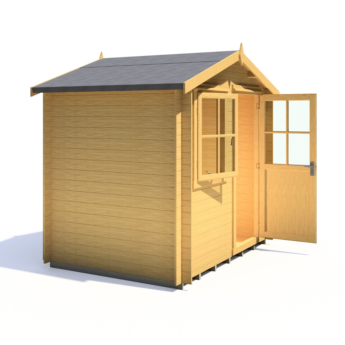 Shire Avesbury 8' x 8' ft 19mm Log Cabin