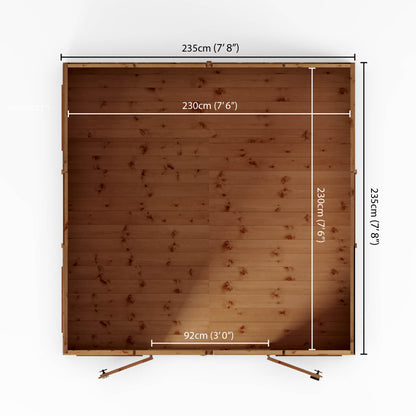 Mercia 8 x 8 Premium Sussex Summerhouse