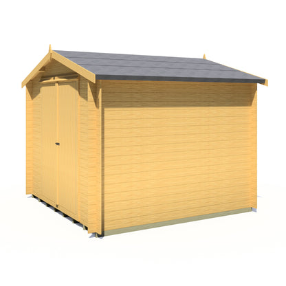 Shire Bradley 9' x 9' ft 19mm Log Cabin