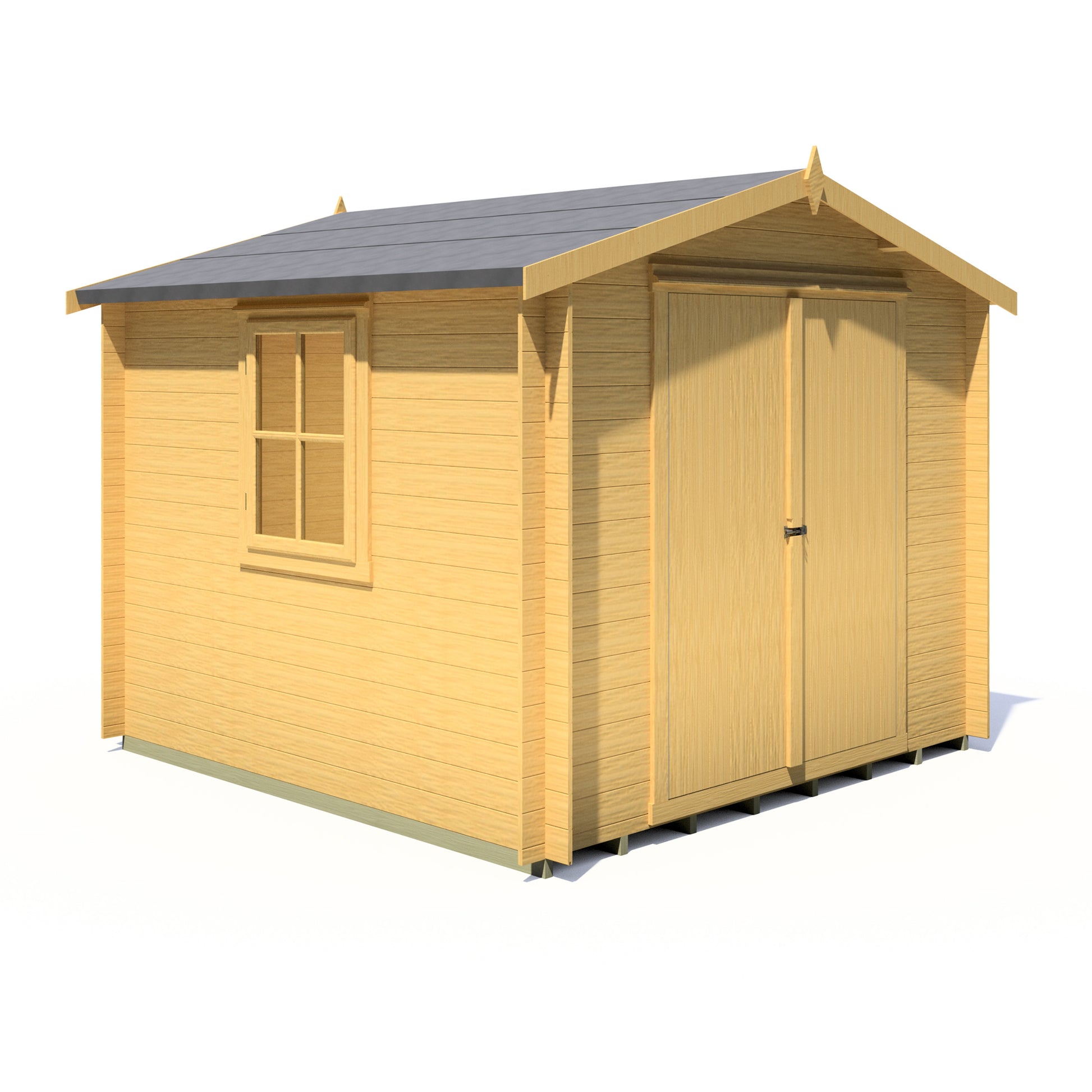 Shire Bradley 9' x 9' ft 19mm Log Cabin