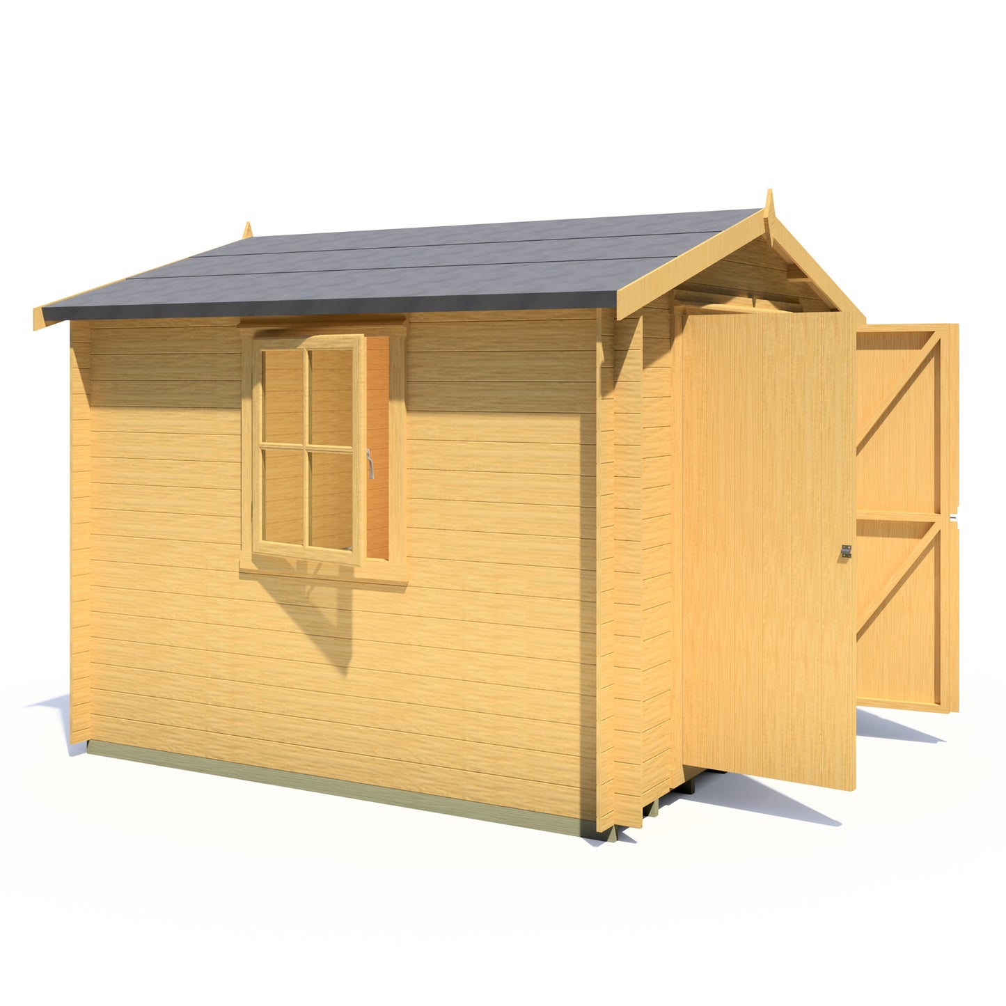 Shire Bradley 9' x 9' ft 19mm Log Cabin