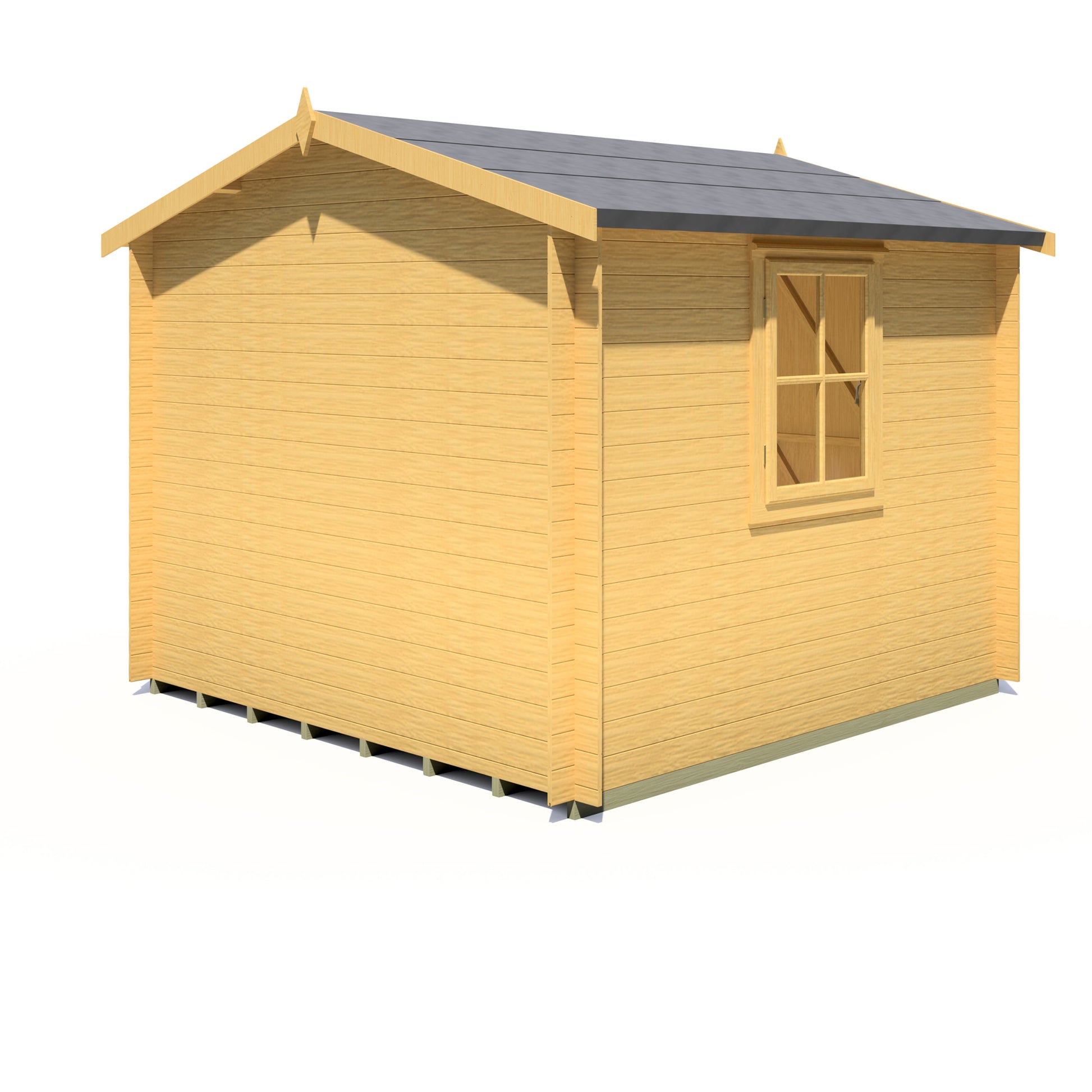 Shire Bradley 9' x 9' ft 19mm Log Cabin