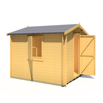 Shire Camelot 9' x 9' ft 19mm Log Cabin