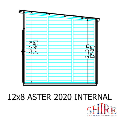 Shire Aster 12' x 8' Summer House