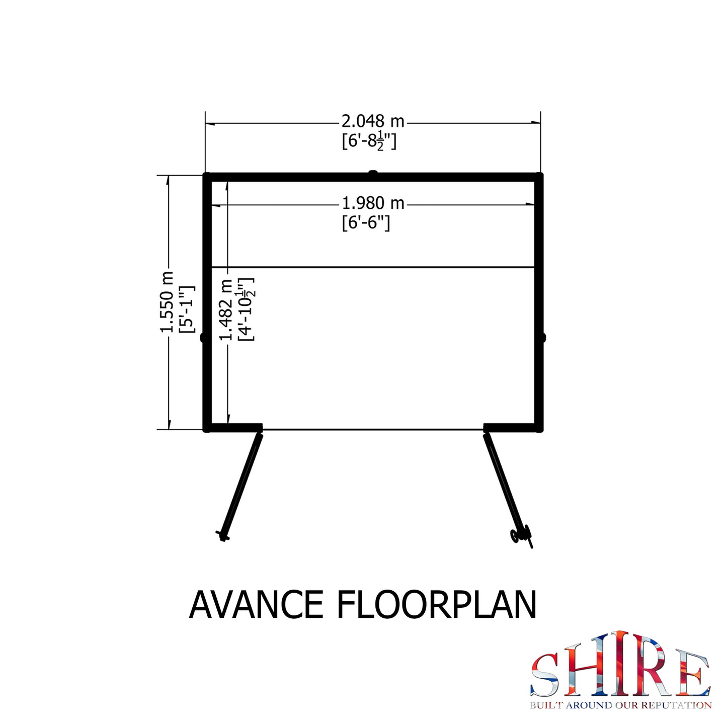 Shire Avance 7' x 5' Summer House