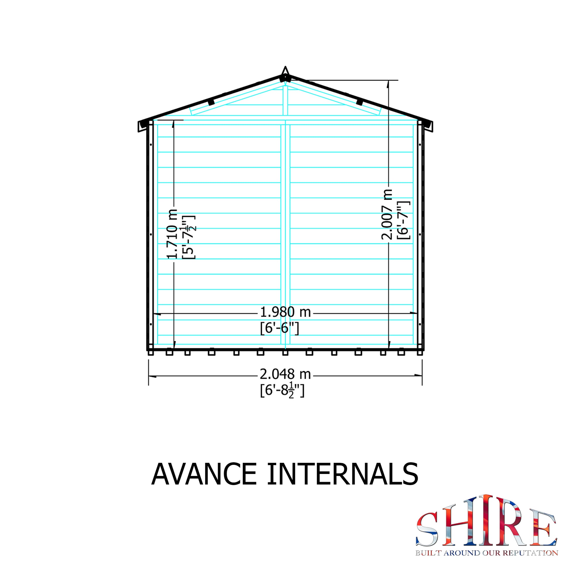 Shire Avance 7' x 5' Summer House