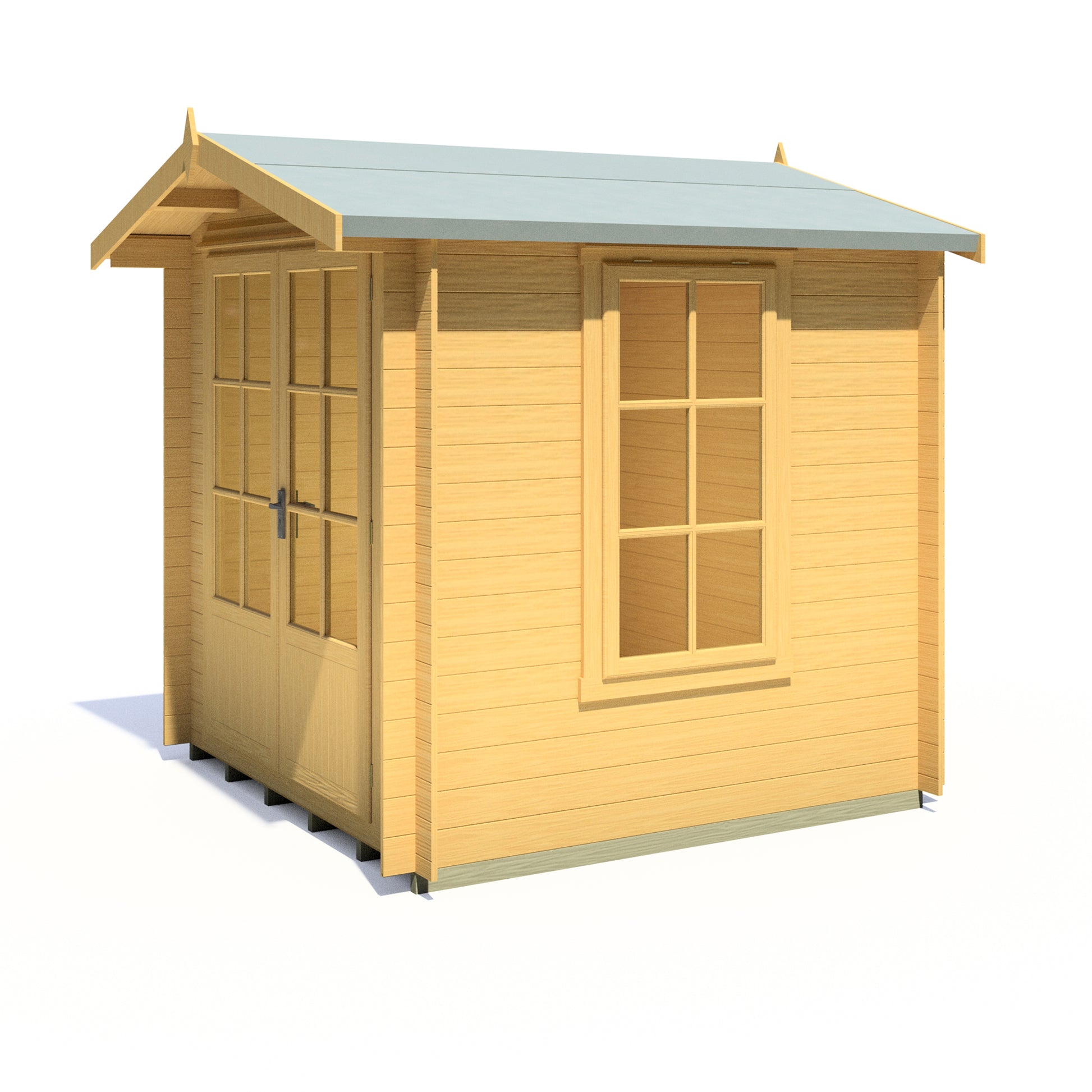 Shire Barnsdale Single Doorale 7' x 7' ft 19mm Log Cabin