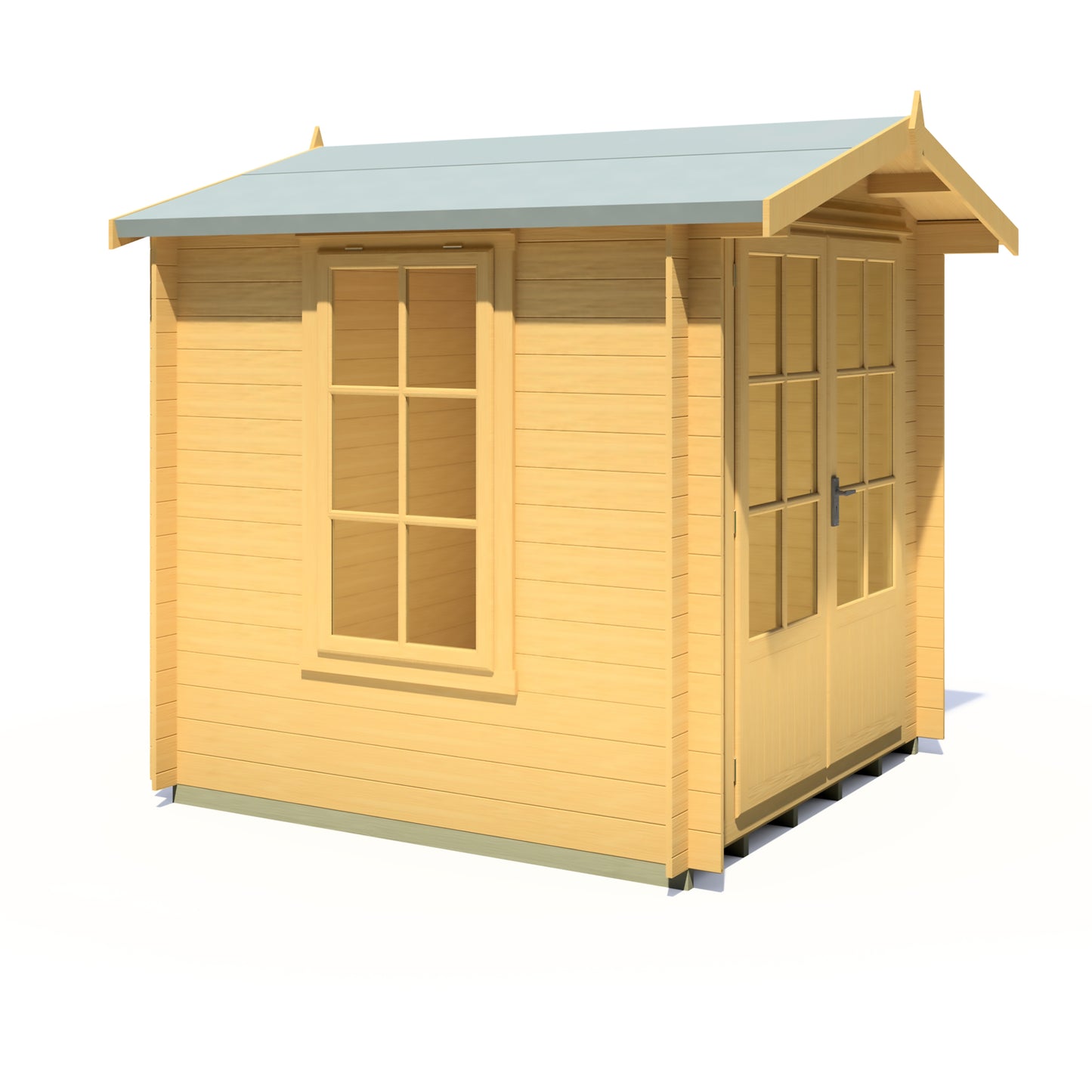 Shire Barnsdale Single Doorale 7' x 7' ft 19mm Log Cabin