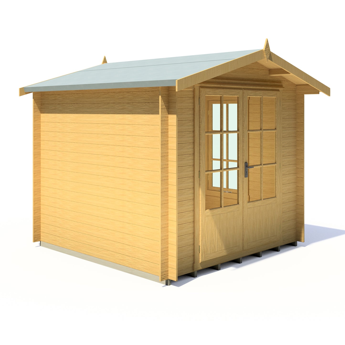 Shire Barnsdale Single Doorale 8' x 8' ft 19mm Log Cabin