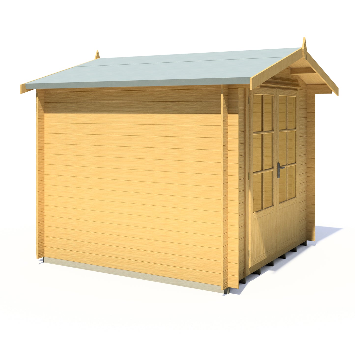 Shire Barnsdale Single Doorale 8' x 8' ft 19mm Log Cabin