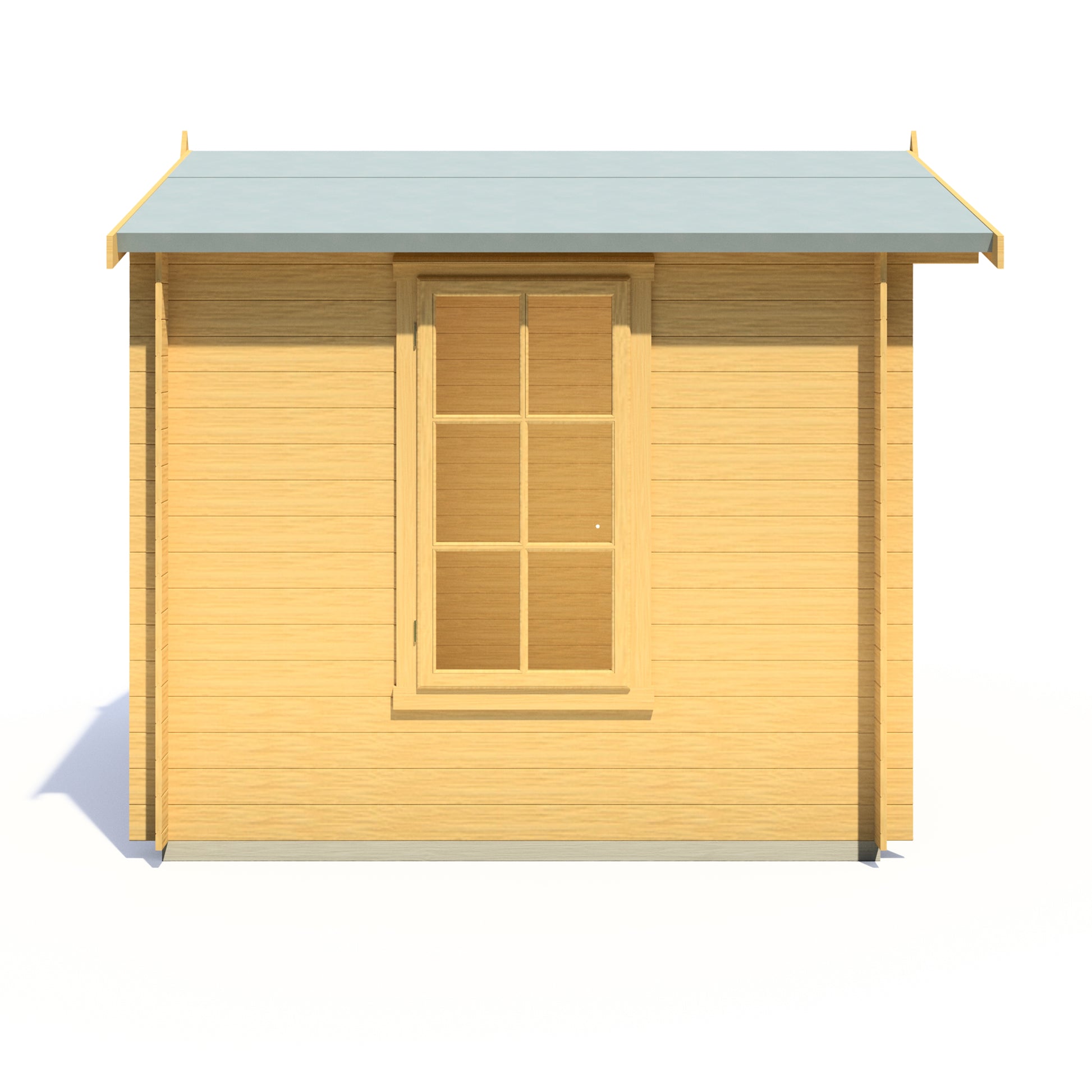 Shire Barnsdale Single Doorale 8' x 8' ft 19mm Log Cabin