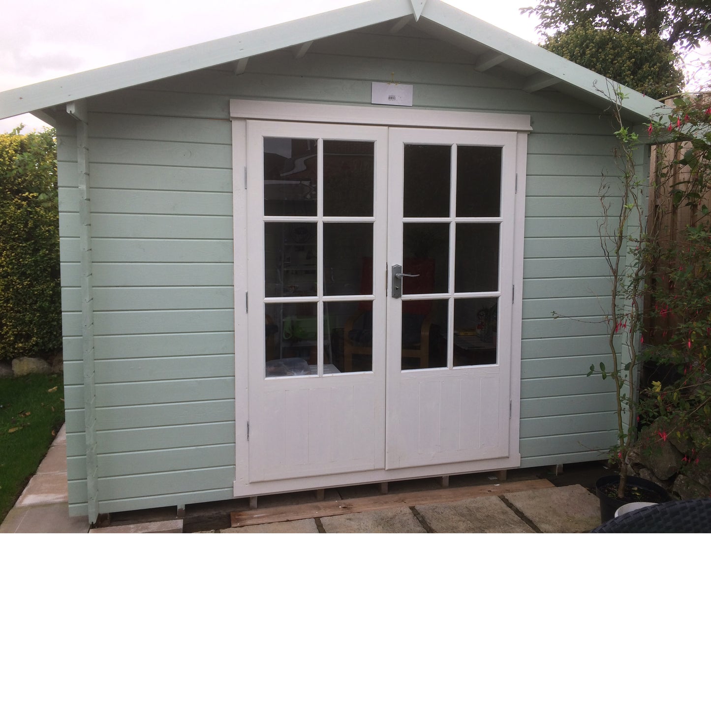 Shire Barnsdale Single Doorale 8' x 8' ft 19mm Log Cabin