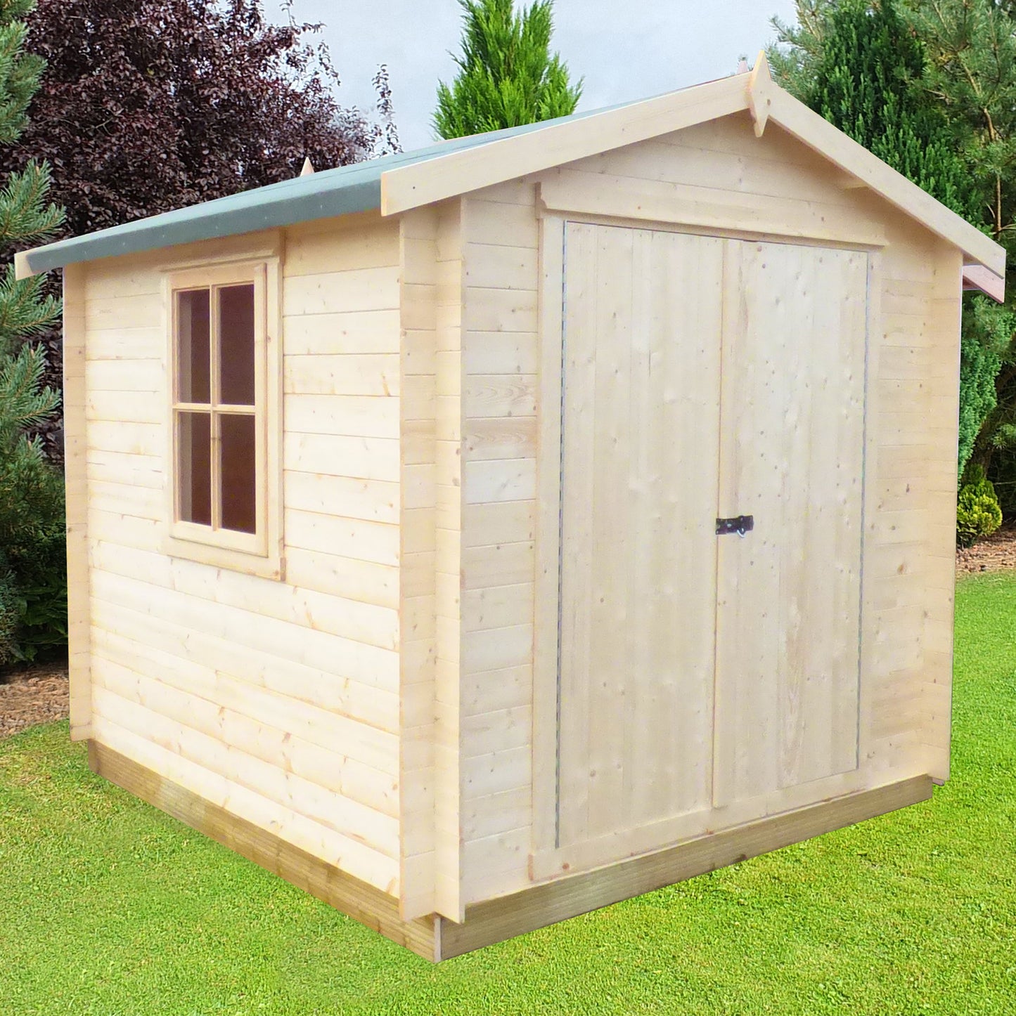 Shire Bradley 10' x 10' ft 19mm Log Cabin