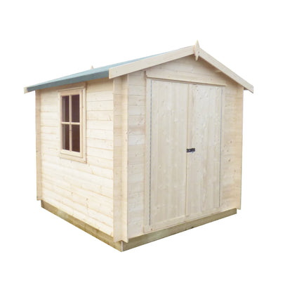 Shire Bradley 7' x 7' ft 19mm Log Cabin