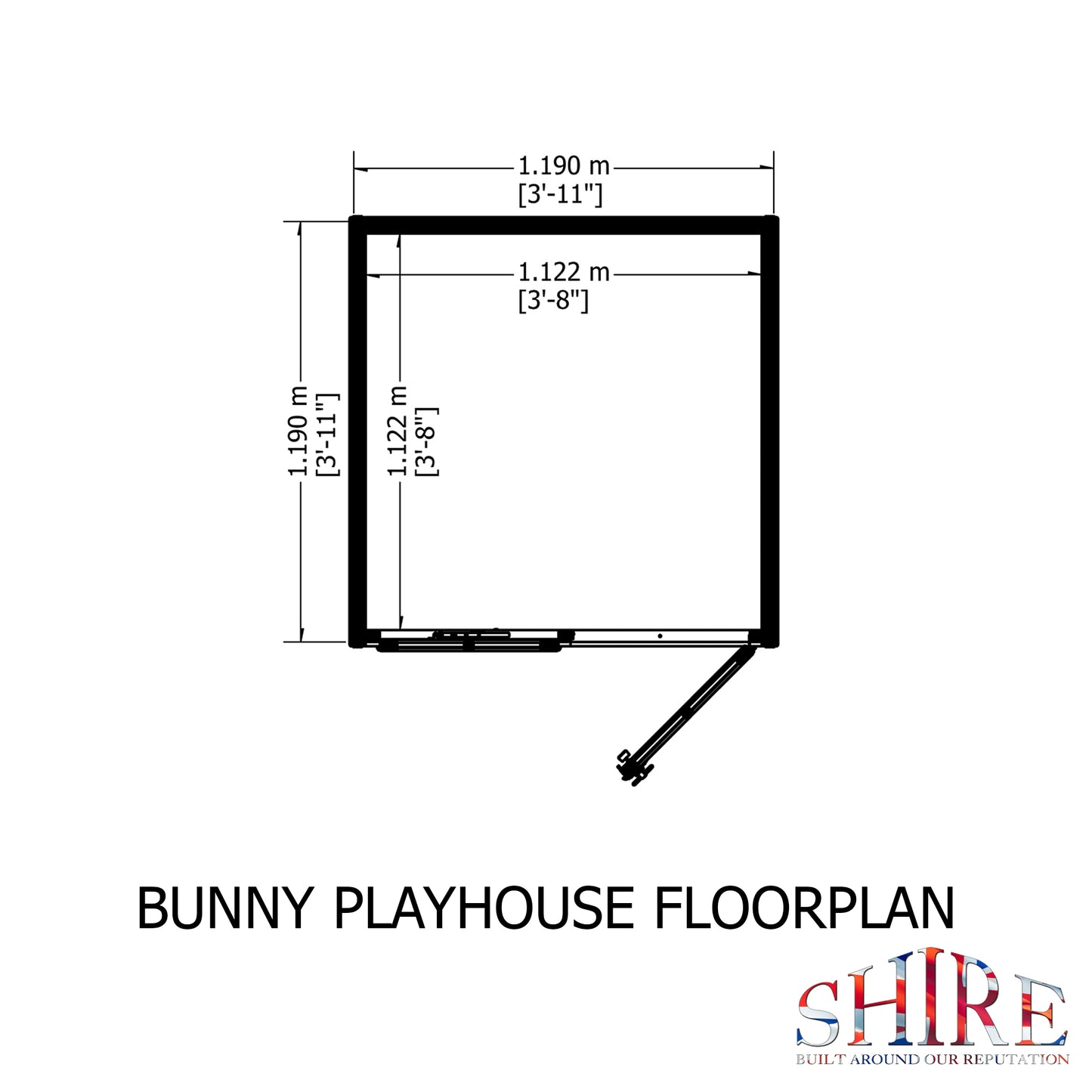 Shire 4x4 Bunny Little House