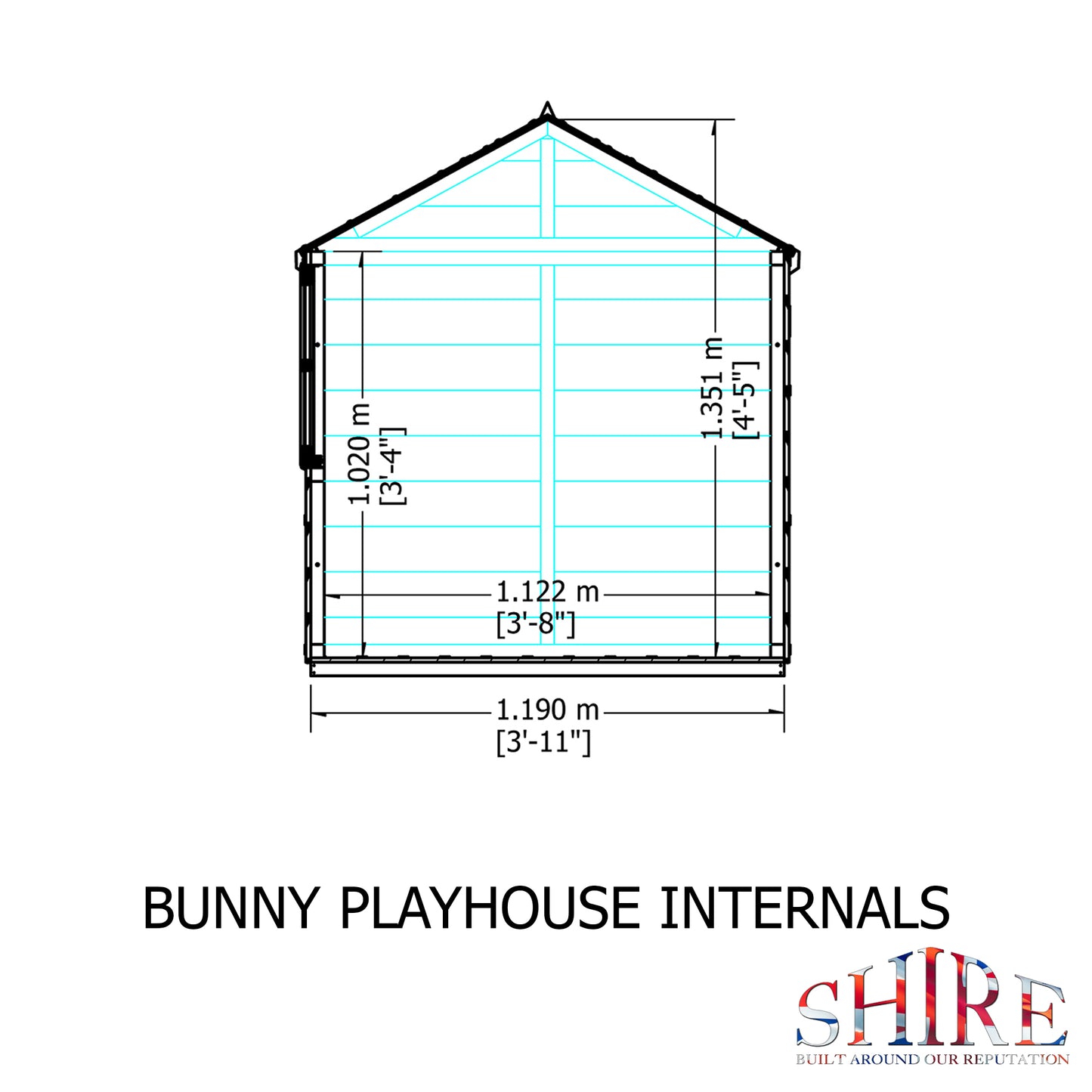 Shire 4x4 Bunny Little House