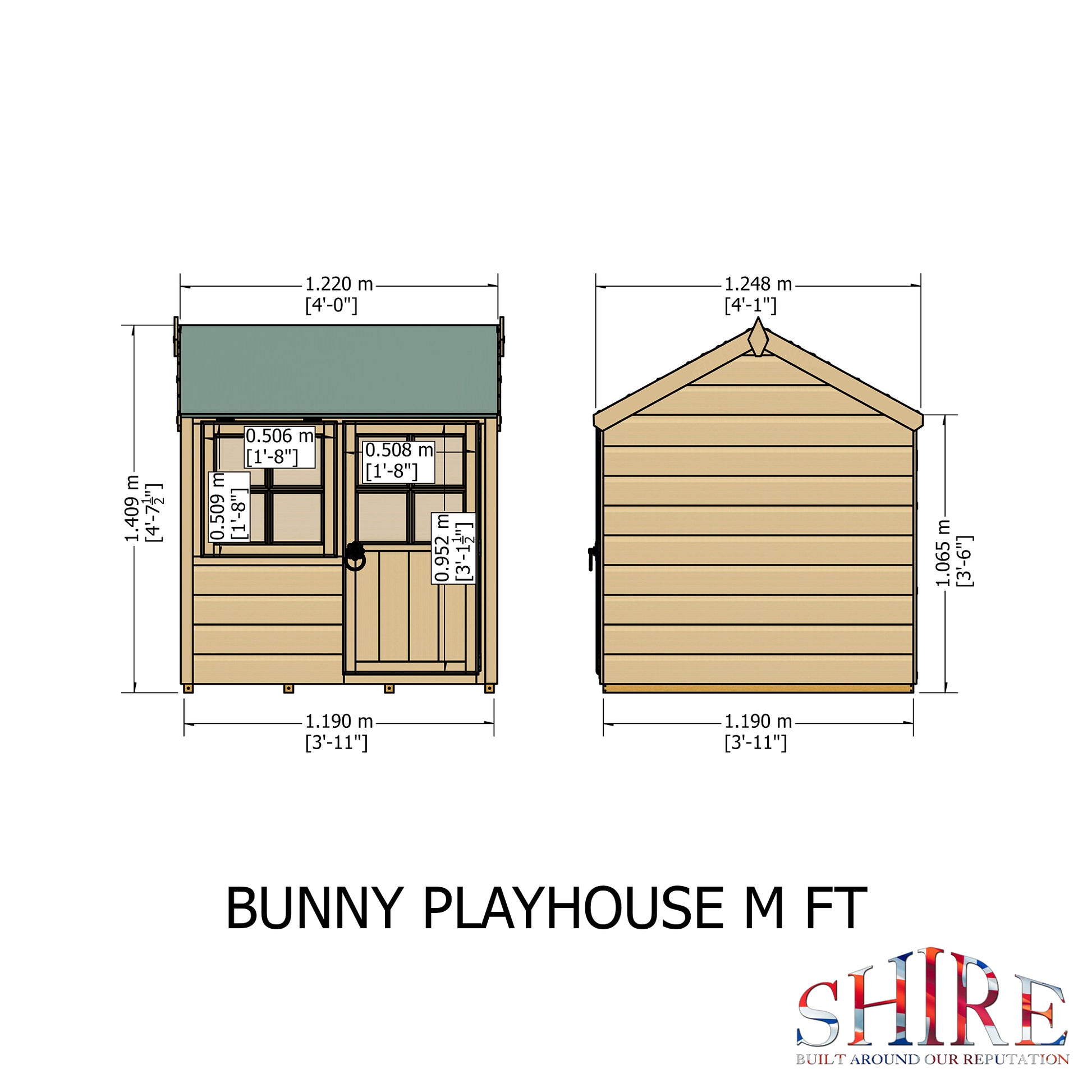 Shire 4x4 Bunny Little House