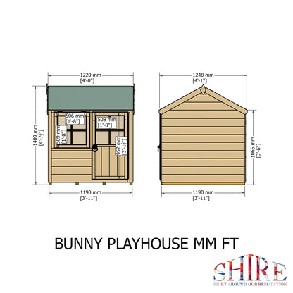 Shire 4x4 Bunny Little House