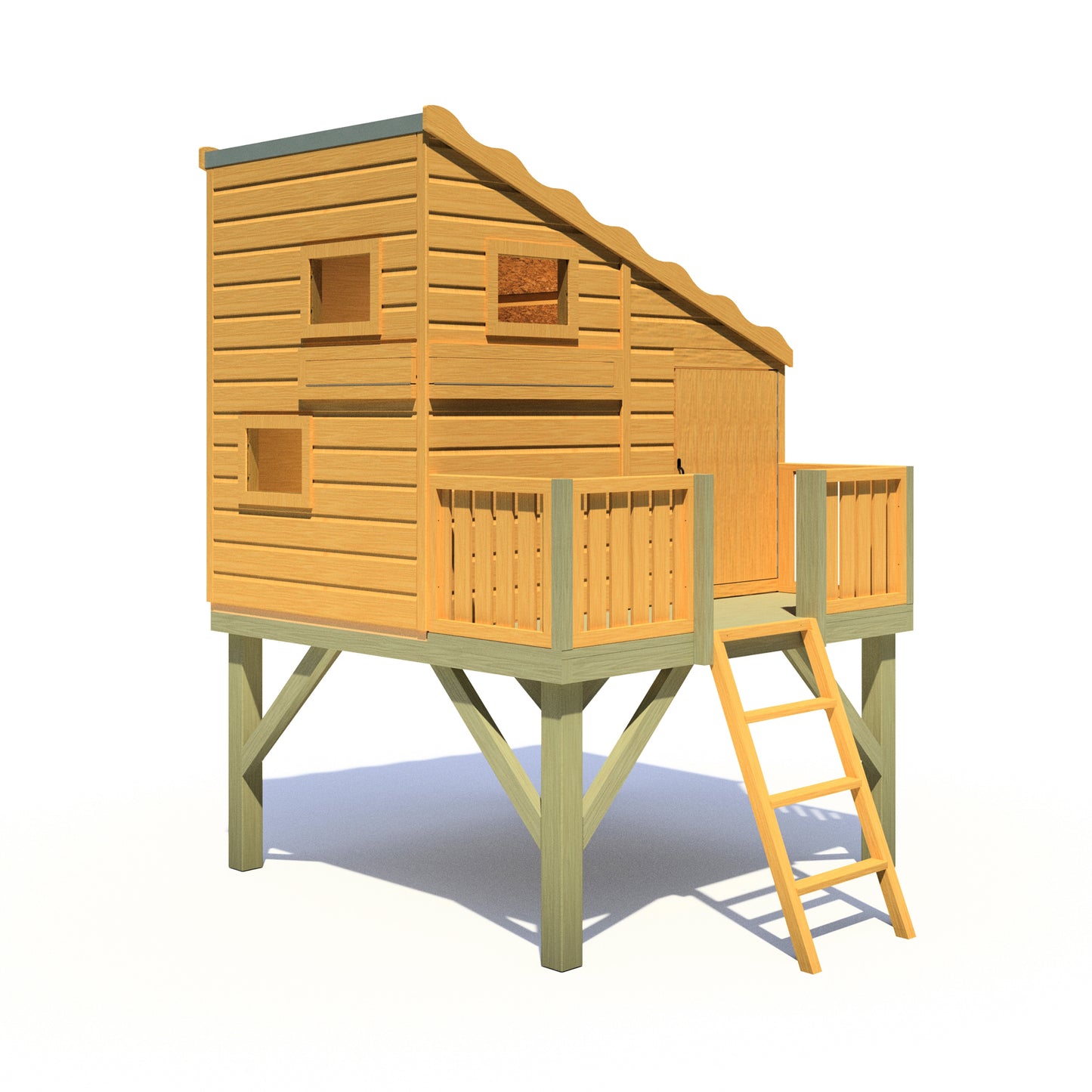 Shire 6' x 4' Command Post Little House