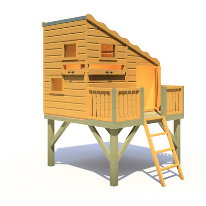 Shire 6' x 4' Command Post Little House