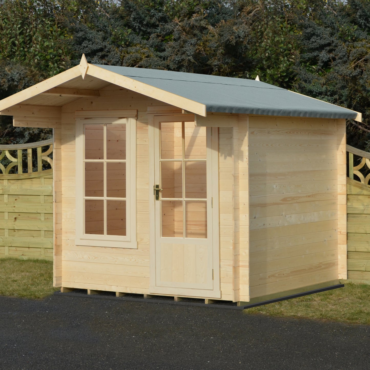 Shire Crinan 7' x 7' ft 19mm Log Cabin