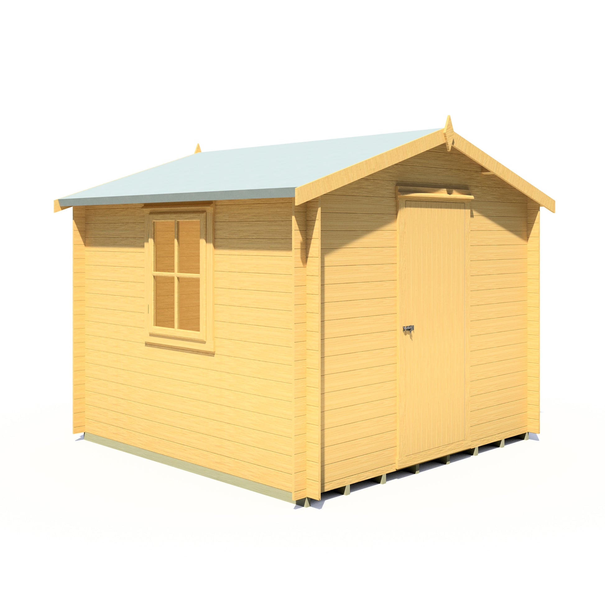 Shire Danbury 9' x 9' ft 19mm Log Cabin