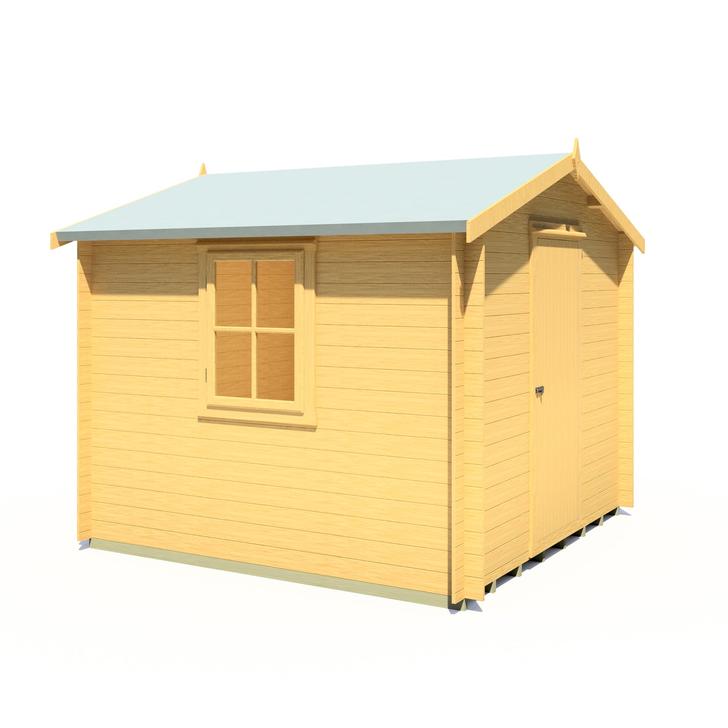 Shire Danbury 9' x 9' ft 19mm Log Cabin