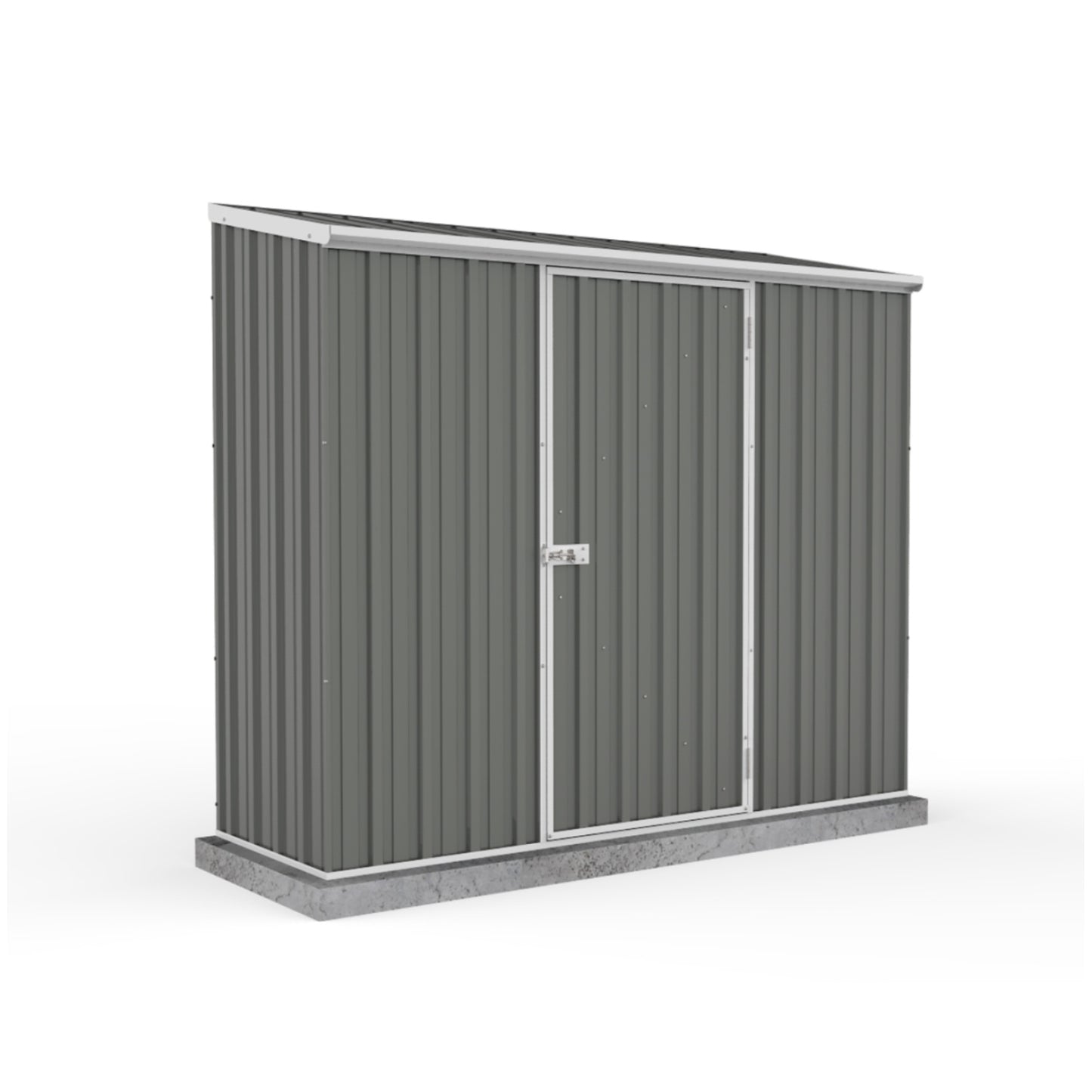 Mercia Absco Space Saver Shed 2.26m x 0.78m - (Woodland Grey)