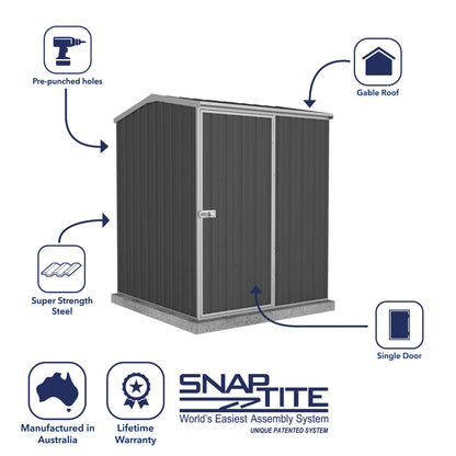 Mercia Absco Premier Shed 1.52m x 1.52m - (Monument)