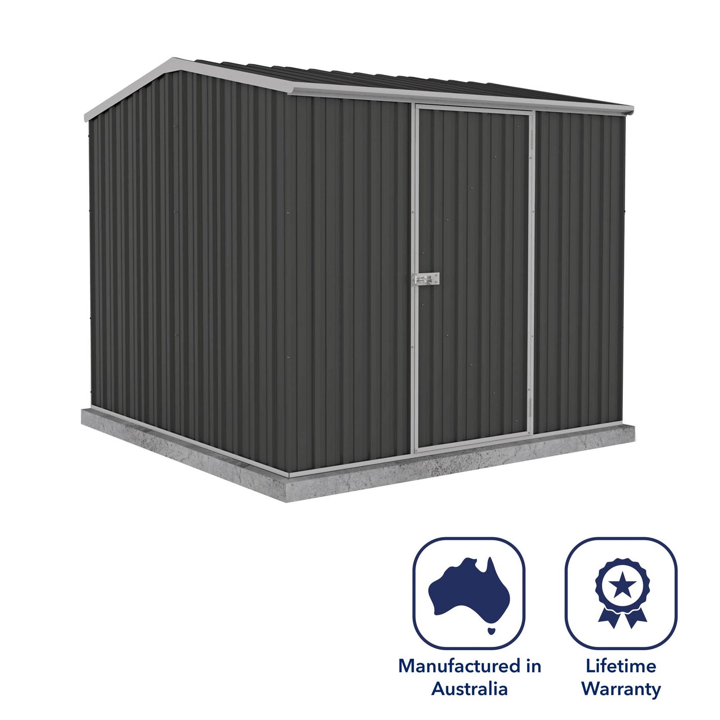 Mercia Absco Premier Shed 2.26m x 2.26m - (Monument)