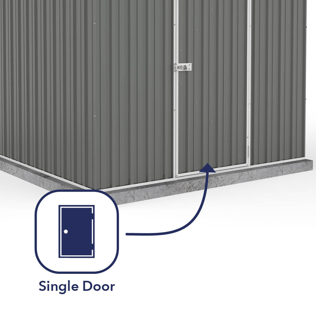 Mercia Absco Premier Shed 2.26m x 3m - (Monument)