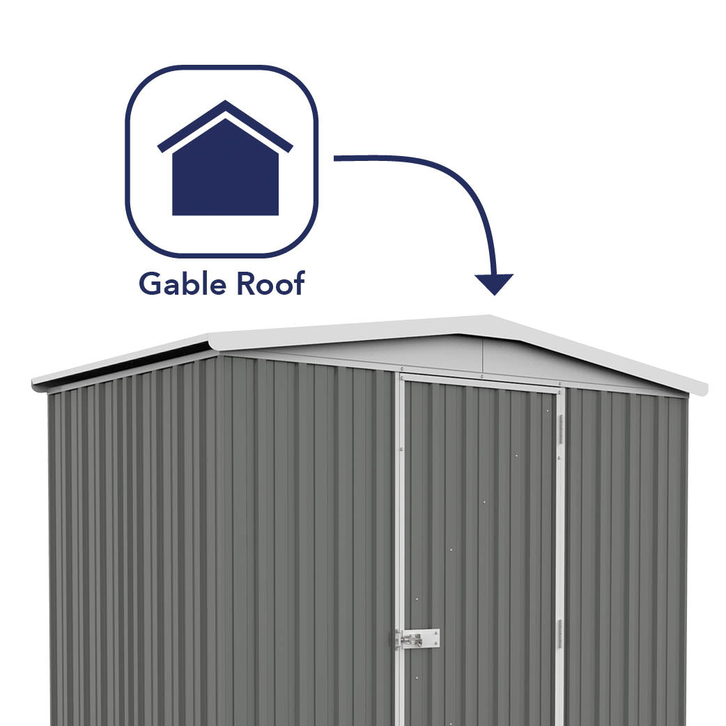 Mercia Absco Regent Shed 2.26m x 1.44m - (Woodland Grey)