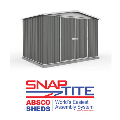 Mercia Absco Regent Shed 3m x 2.18m - (Woodland Grey)