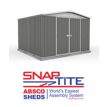 Mercia Absco Regent Shed 3m x 2.92m - (Woodland Grey)