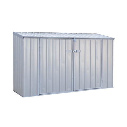 Mercia Absco Bike Store 2.26m x 0.78m - (Zinc)