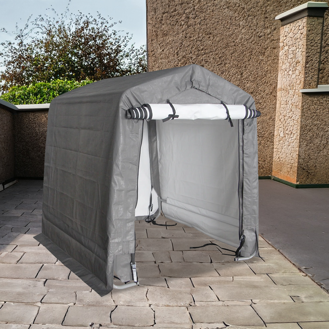 Lotus Populus Pop Up Portable Fabric Shed - 6x6