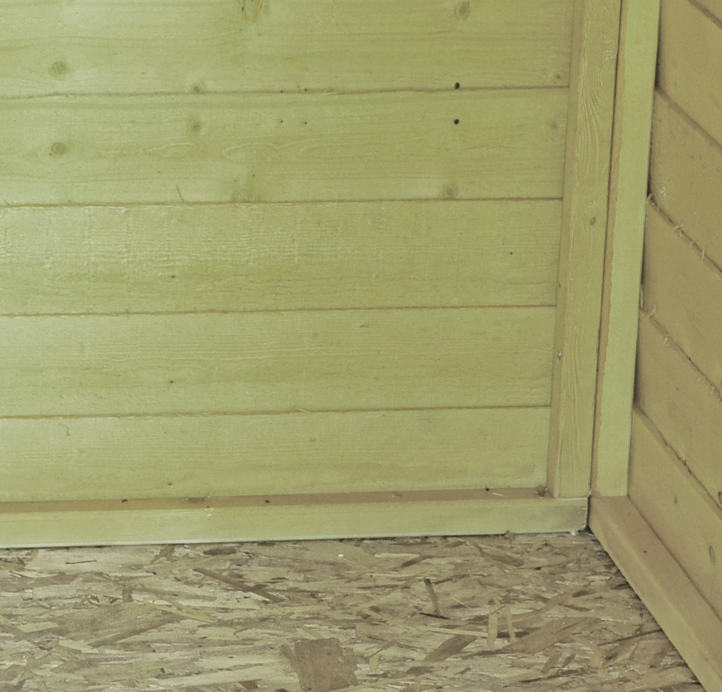 Shire Overlap Pressure Treated 4x6 Double Door Pressure Treated Value Range Wooden Garden Shed