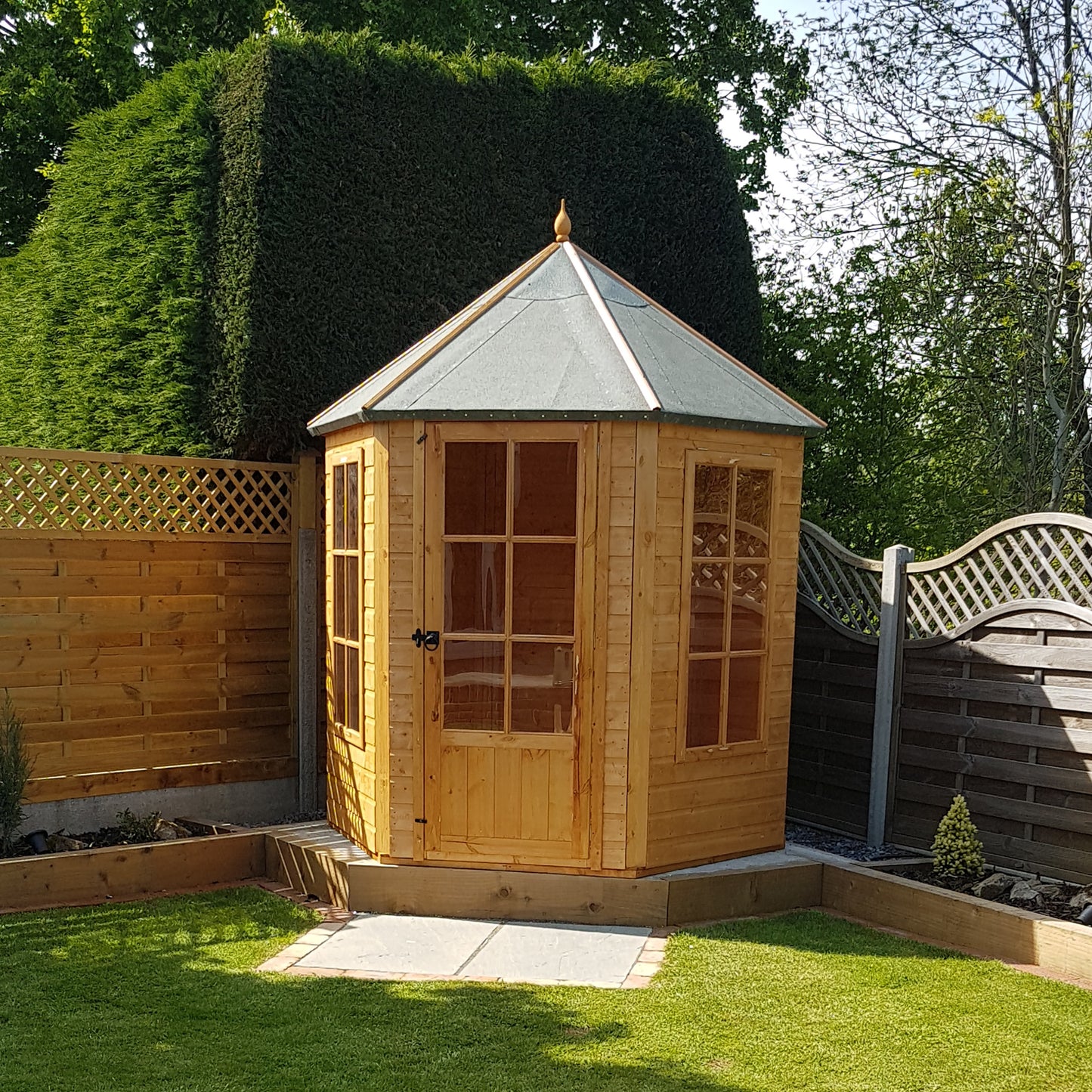 Shire Gazebo Summerhouse 6' x 6' Summer House